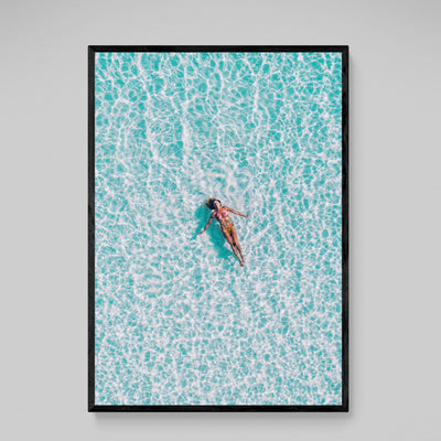 Contemporary Coastal Wall Art - Luxury Art Canvas