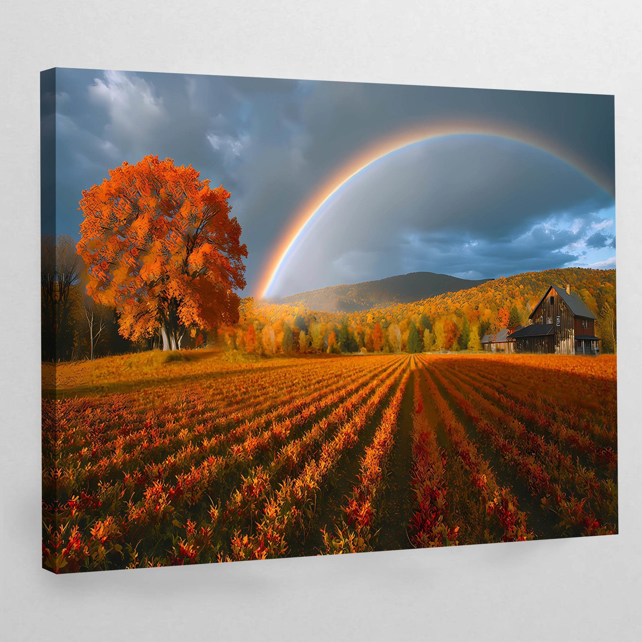 Country Landscape Wall Art - Luxury Art Canvas