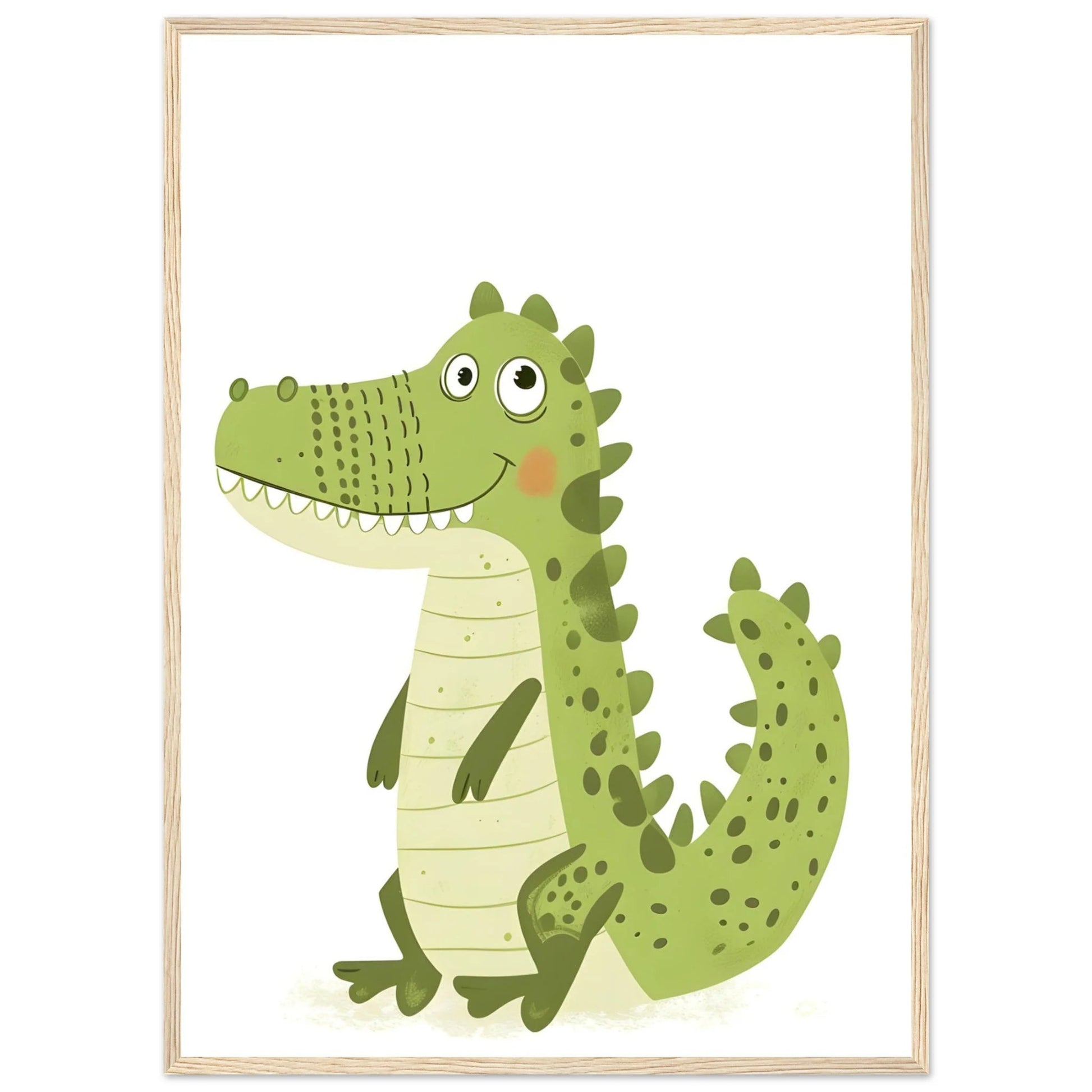 Crocodile Kids Wall Art - Luxury Art Canvas