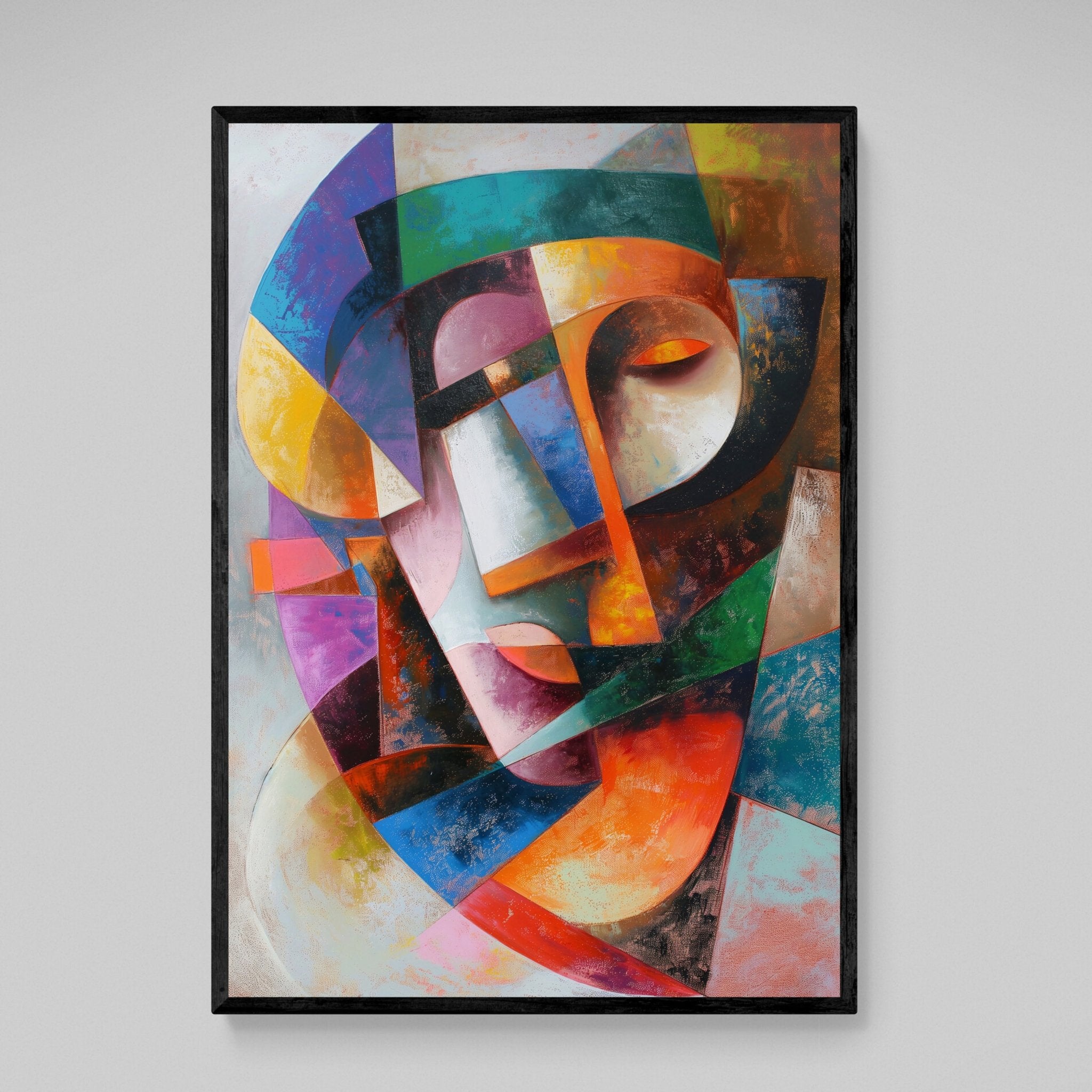 Cubism Wall Art - Luxury Art Canvas