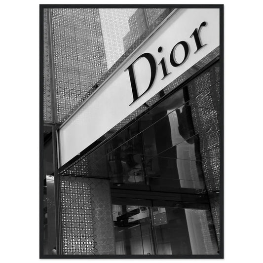 Dior Facade Wall Art - Luxury Art Canvas