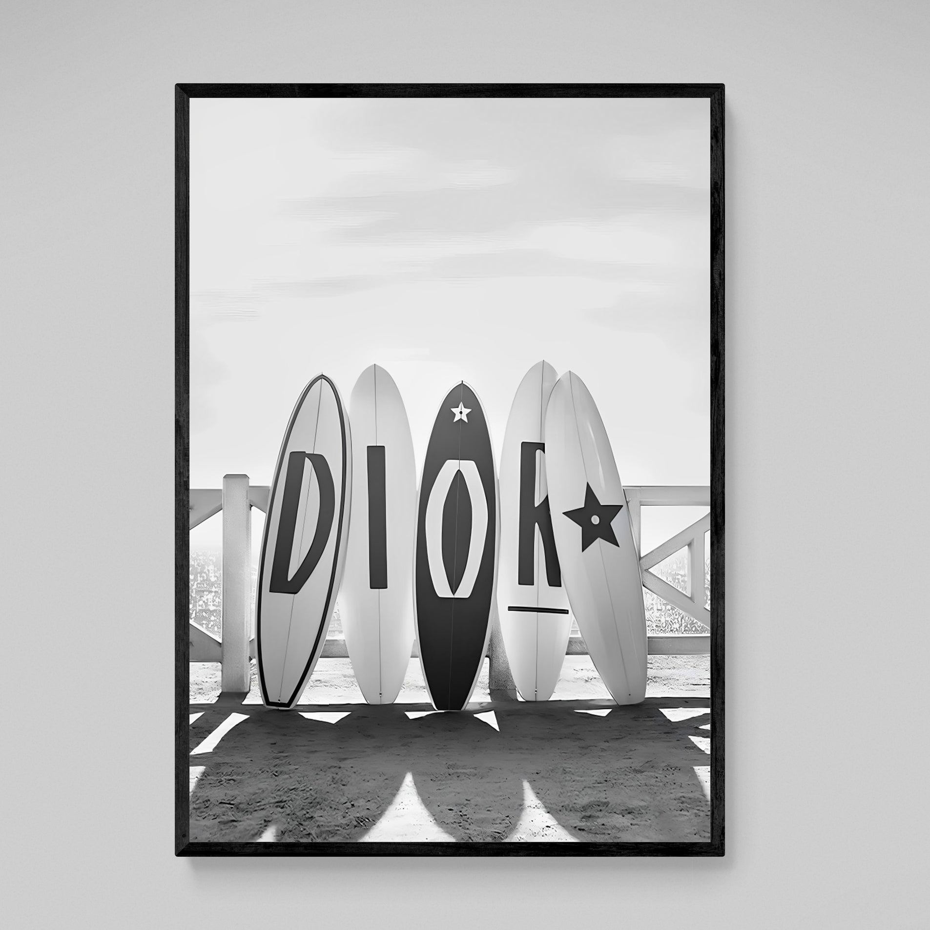 Dior Surf Wall Art - Luxury Art Canvas