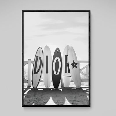 Dior Surf Wall Art - Luxury Art Canvas