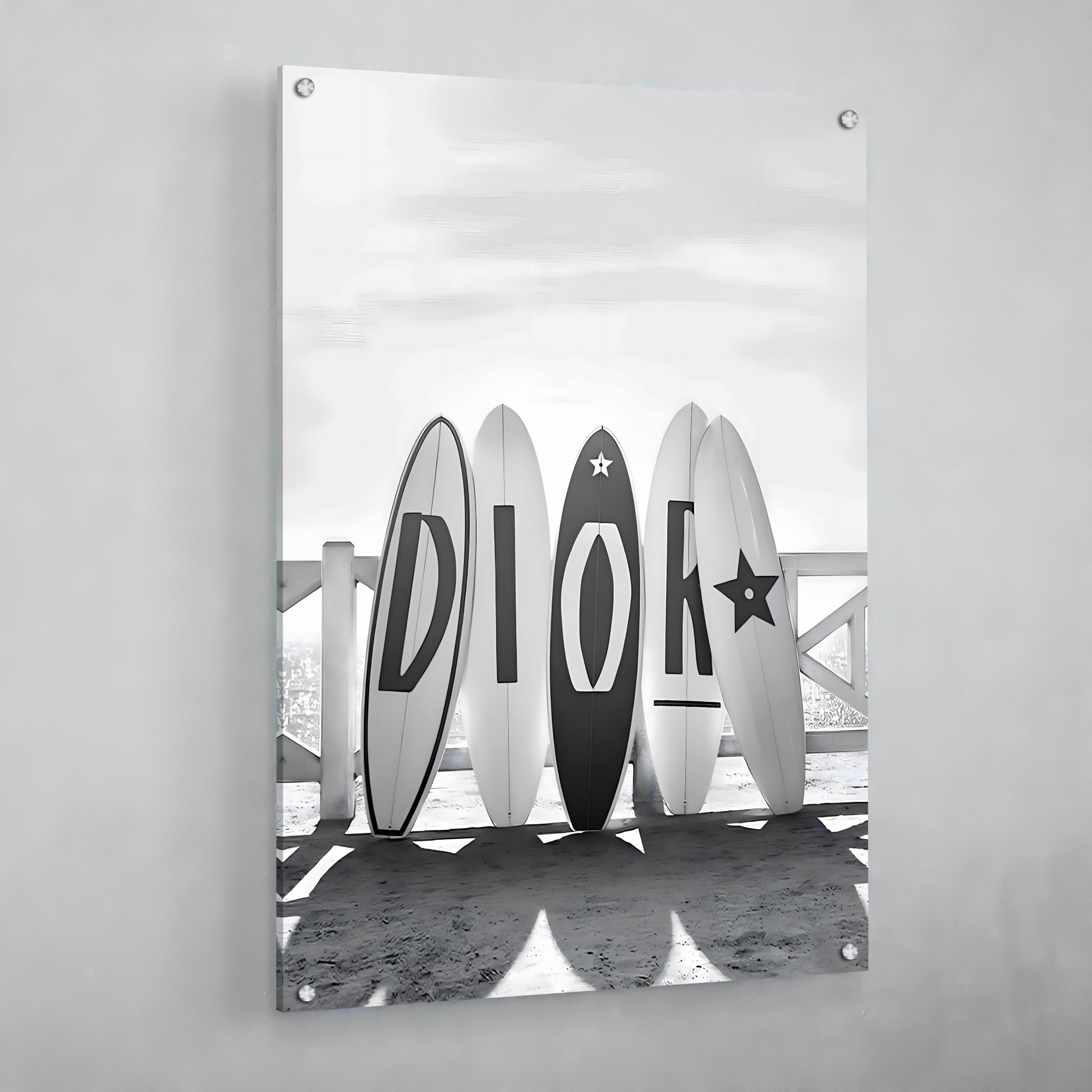 Dior Surf Wall Art - Luxury Art Canvas
