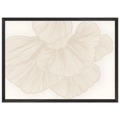 Elegant Floral Lines Minimalist Wall Art - Luxury Art Canvas