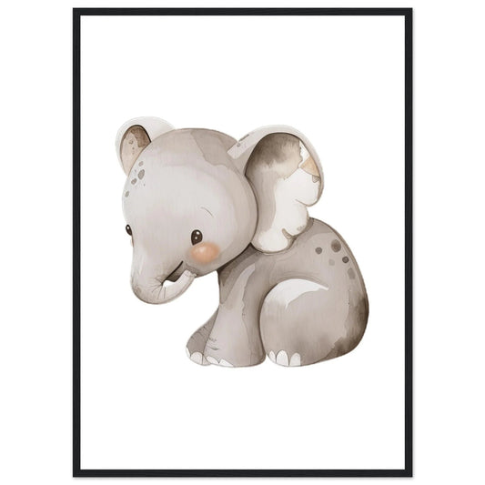 Elephant Kids Wall Art - Luxury Art Canvas