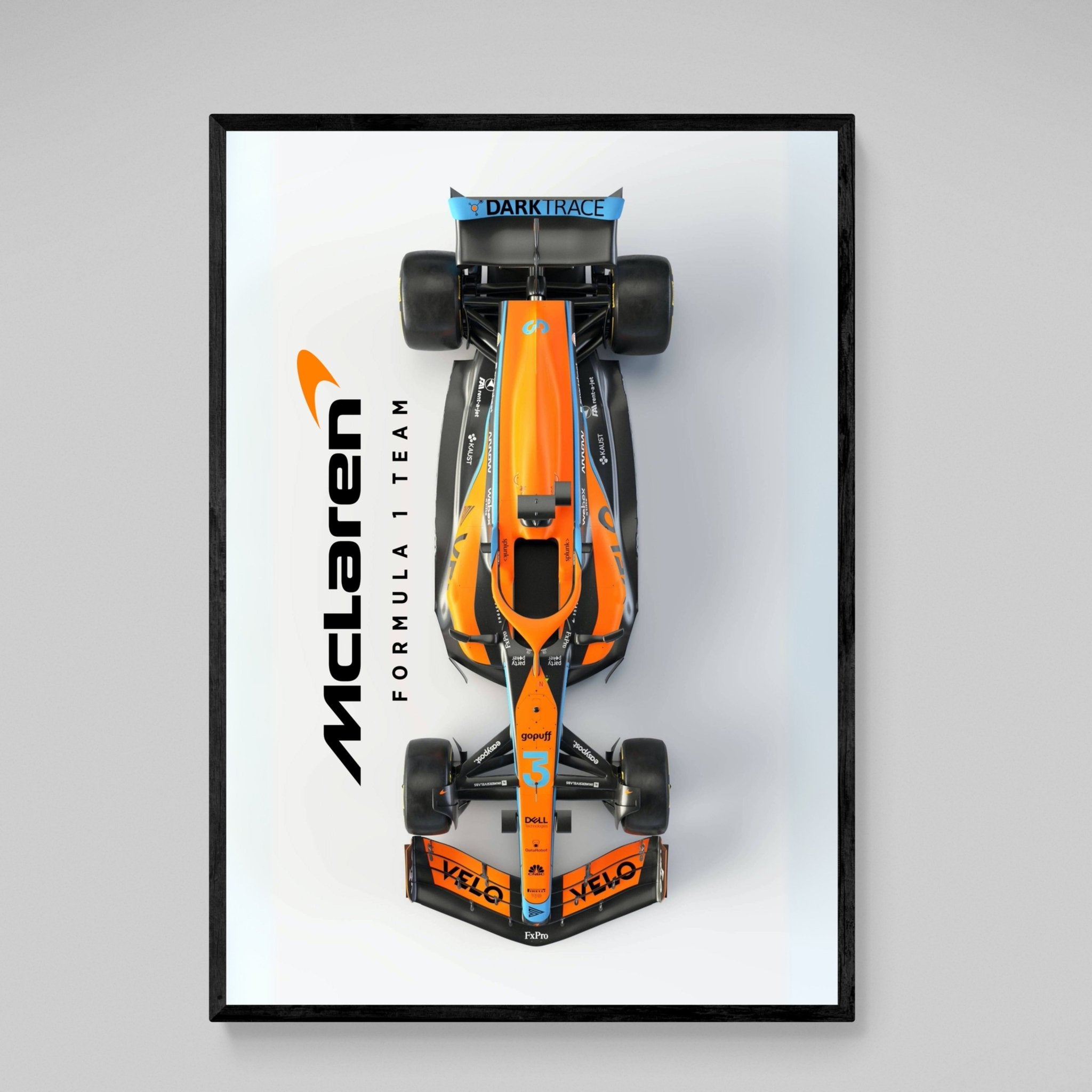 F1 McLaren Canvas - Luxury Art Canvas