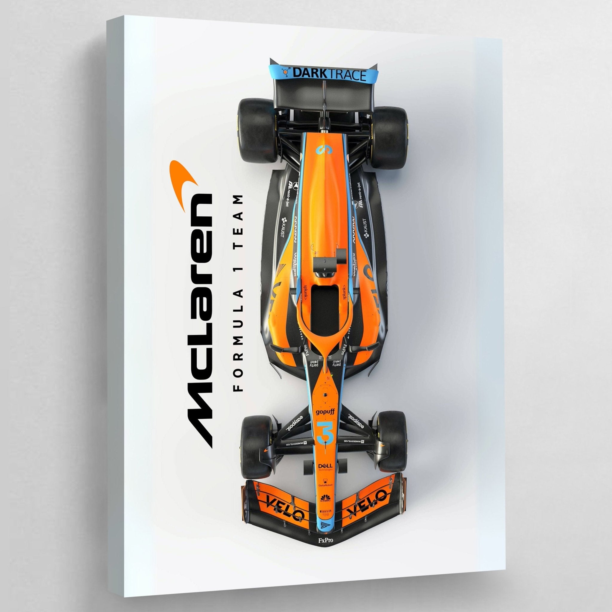 F1 McLaren Canvas - Luxury Art Canvas