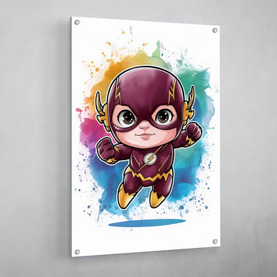 Fast Superhero Nursery Wall Art - Luxury Art Canvas