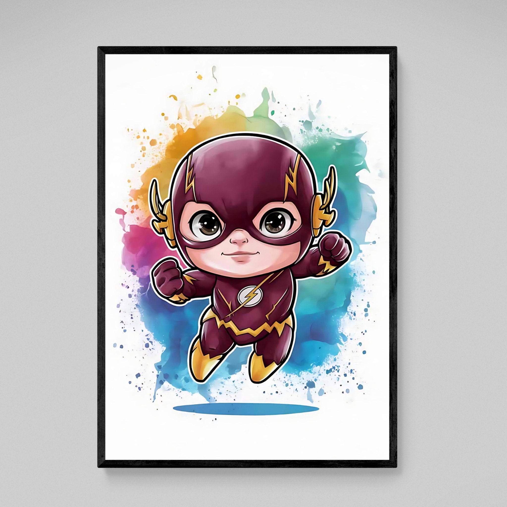 Fast Superhero Nursery Wall Art - Luxury Art Canvas