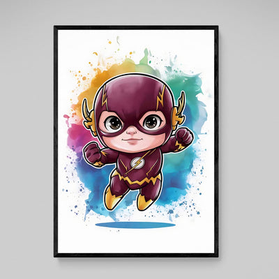 Fast Superhero Nursery Wall Art - Luxury Art Canvas