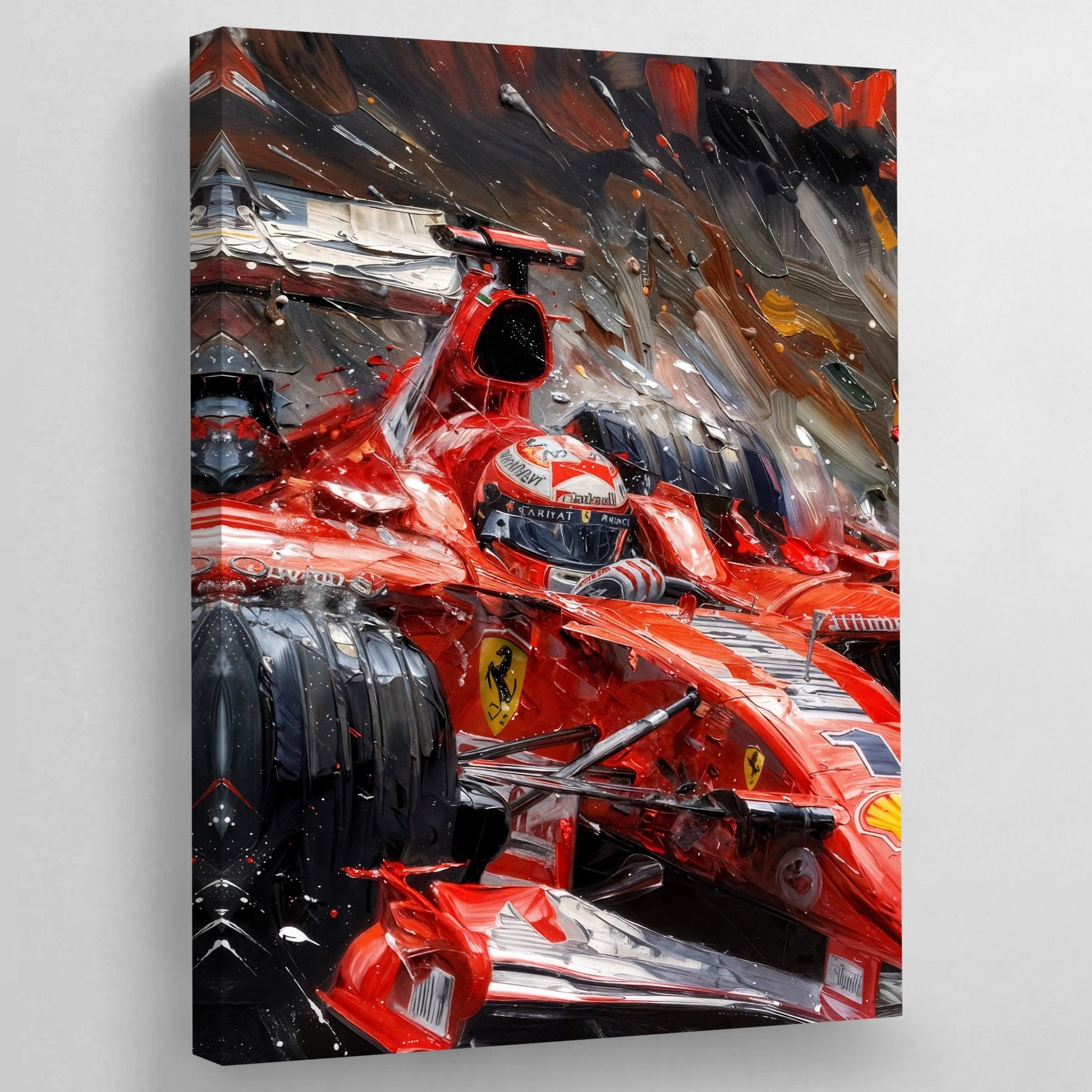 Ferrari F1 Wall Art - Luxury Art Canvas