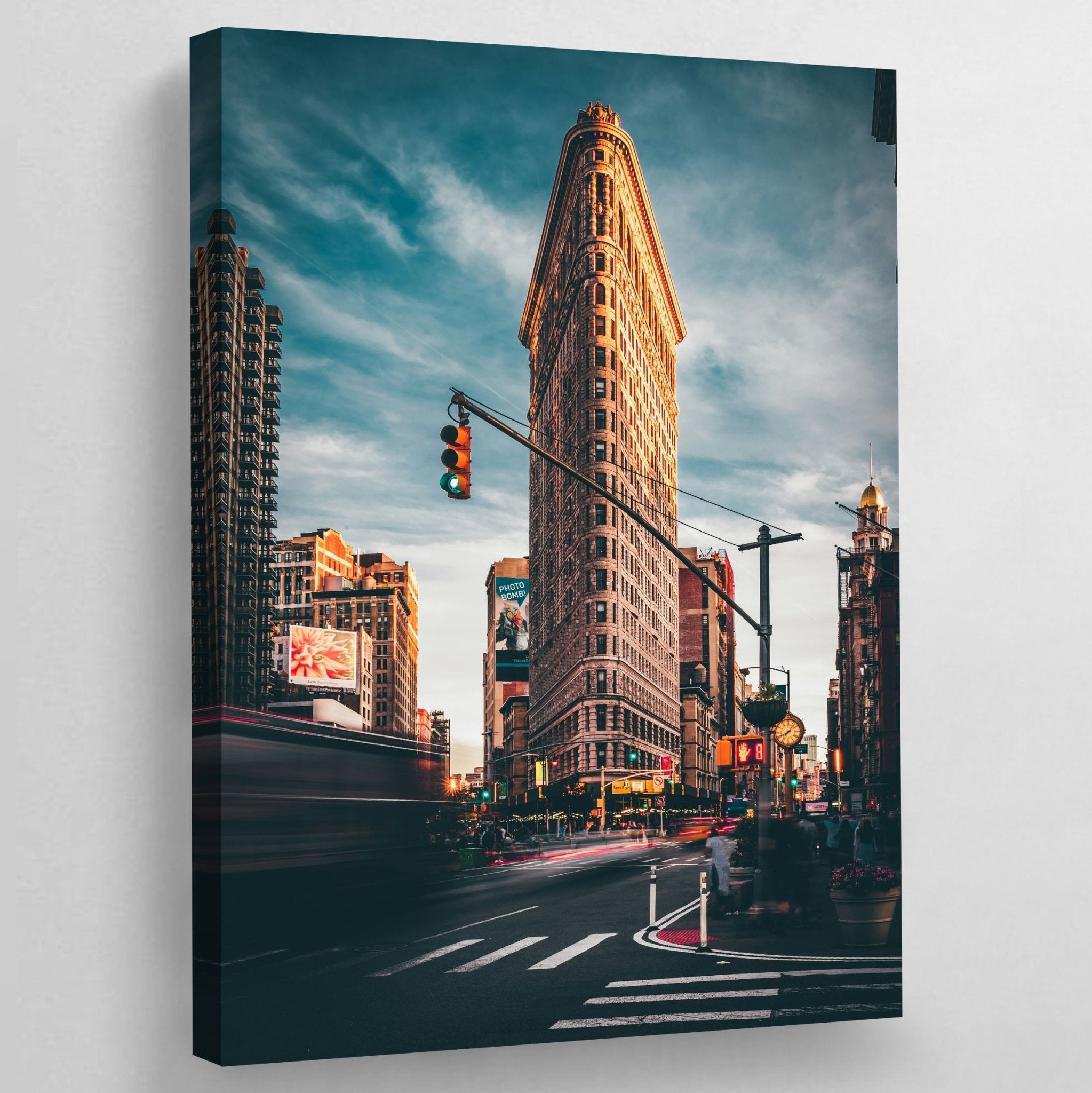 Flatiron Building New York Wall Art - Luxury Art Canvas