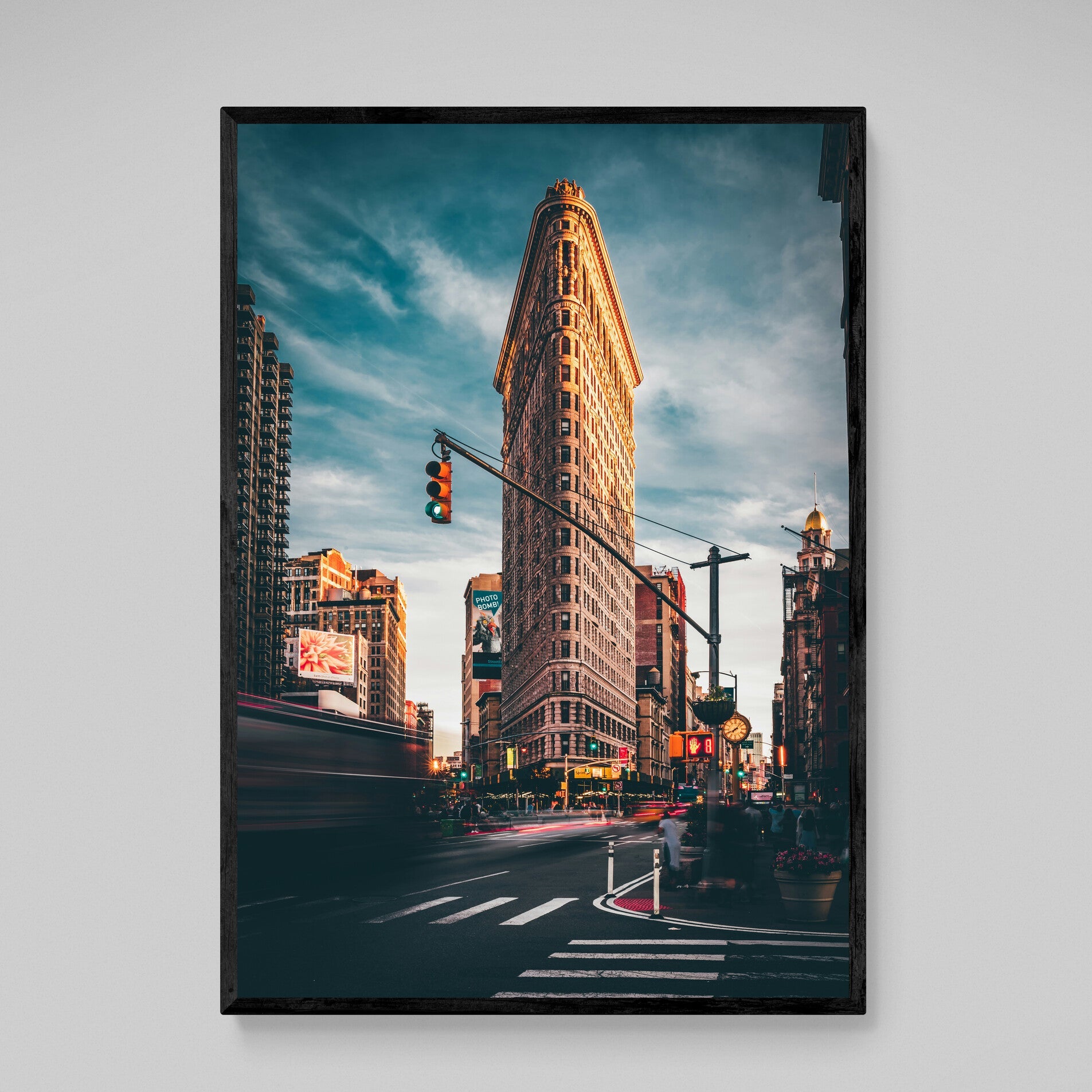 Flatiron Building New York Wall Art - Luxury Art Canvas