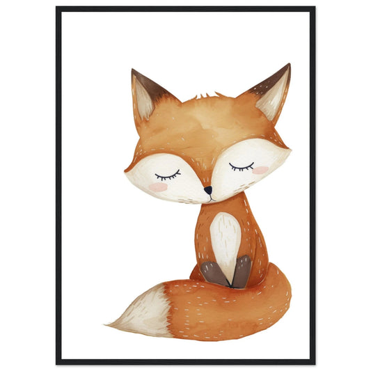 Fox Kids Wall Art - Luxury Art Canvas