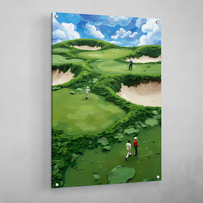 Framed Golf Wall Art - Luxury Art Canvas