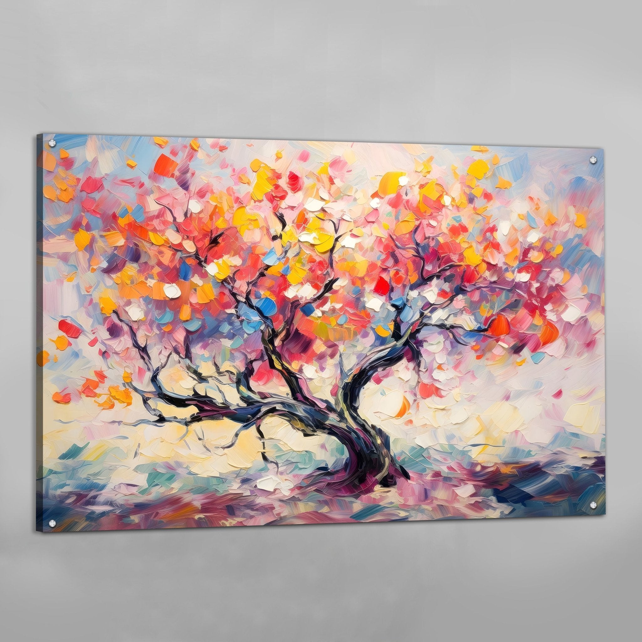 Framed Tree Of Life Wall Art - Luxury Art Canvas
