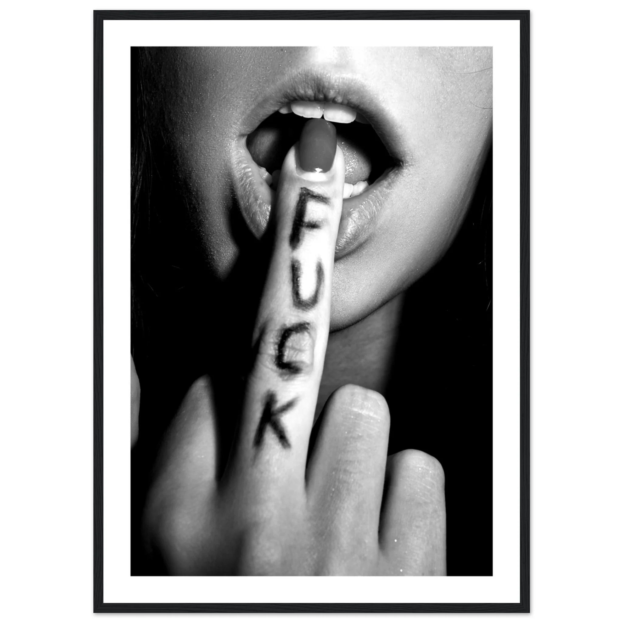 Fuck Photography Wall Art - Luxury Art Canvas