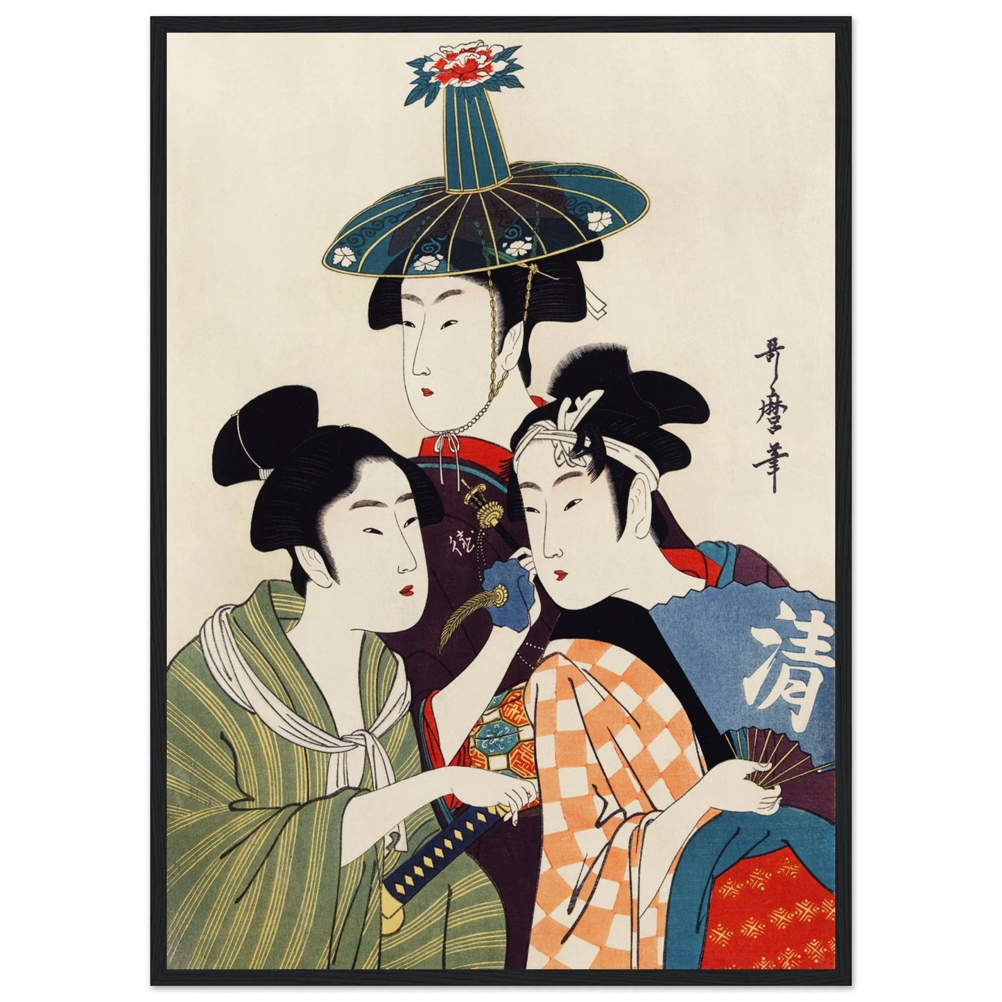 Geisha Japanese Wall Art - Luxury Art Canvas