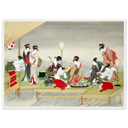 Geishas Wall Art - Luxury Art Canvas