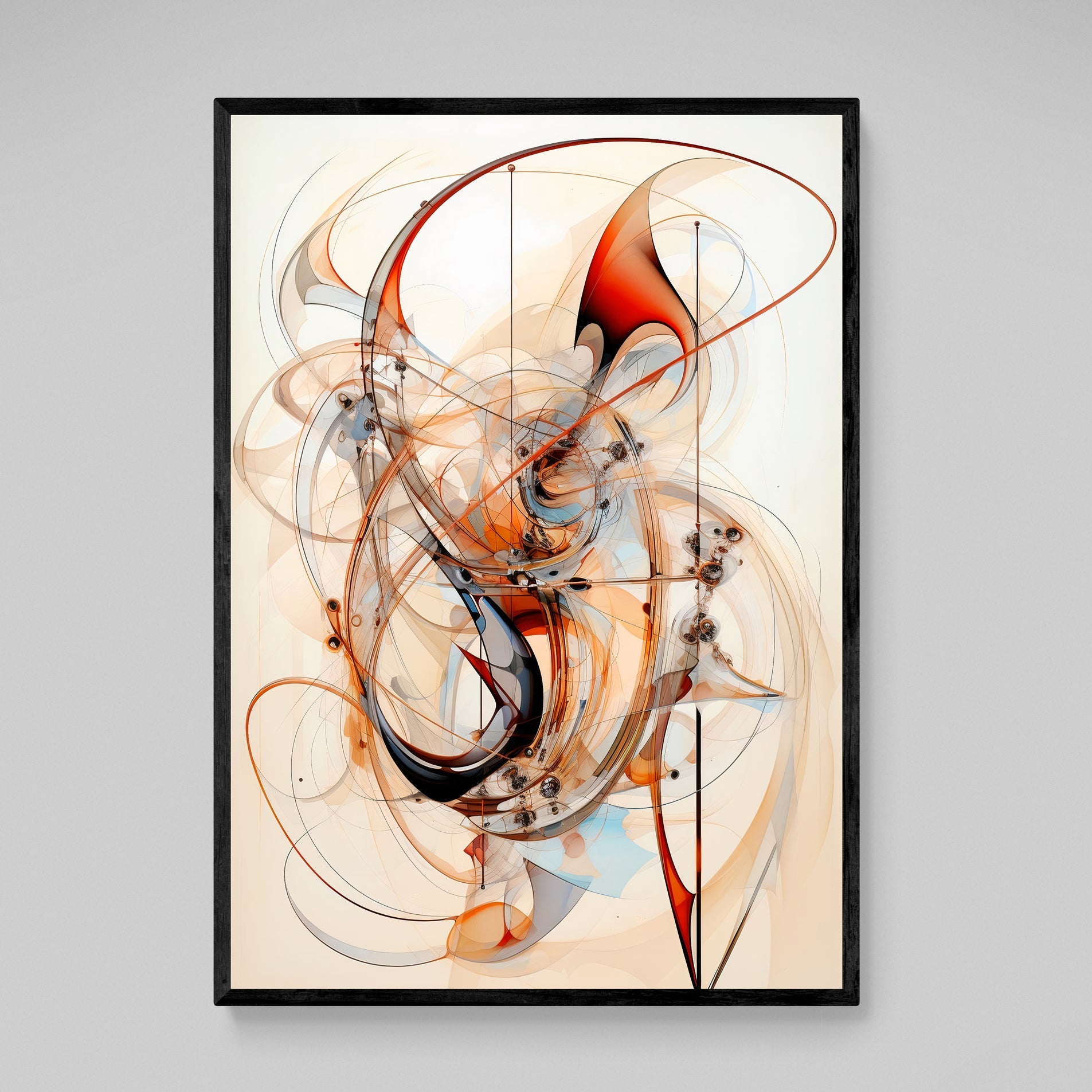 Geometric Abstract Canvas Wall Art - Luxury Art Canvas