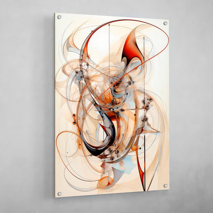 Geometric Abstract Canvas Wall Art - Luxury Art Canvas