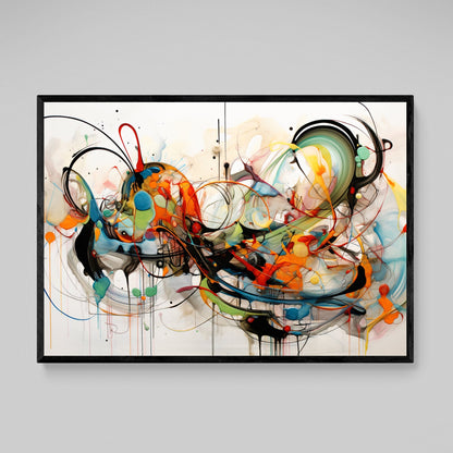 Geometric Abstract Wall Art - Luxury Art Canvas