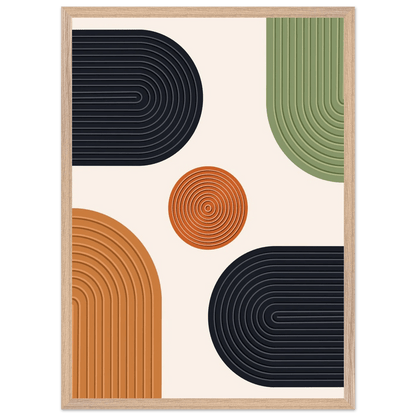 Geometric Design Minimalist Wall Art - Luxury Art Canvas