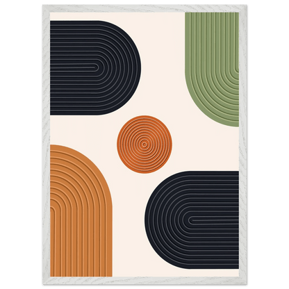 Geometric Design Minimalist Wall Art - Luxury Art Canvas