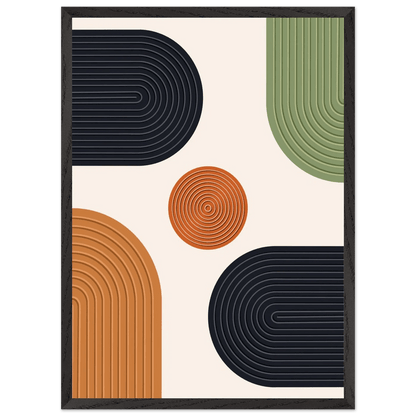 Geometric Design Minimalist Wall Art - Luxury Art Canvas