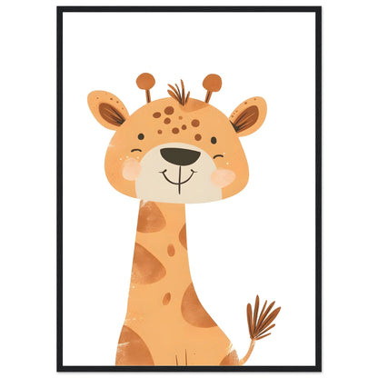 Giraffe Kids Wall Art - Luxury Art Canvas