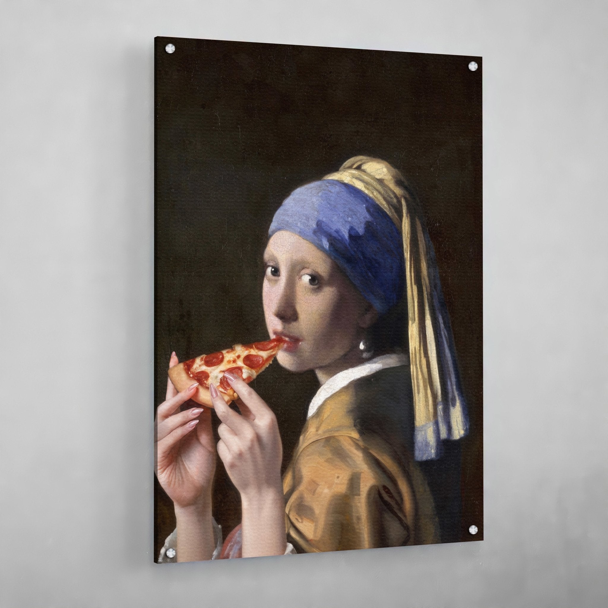 Girl With A Pearl Earring Modern Wall Art - Luxury Art Canvas