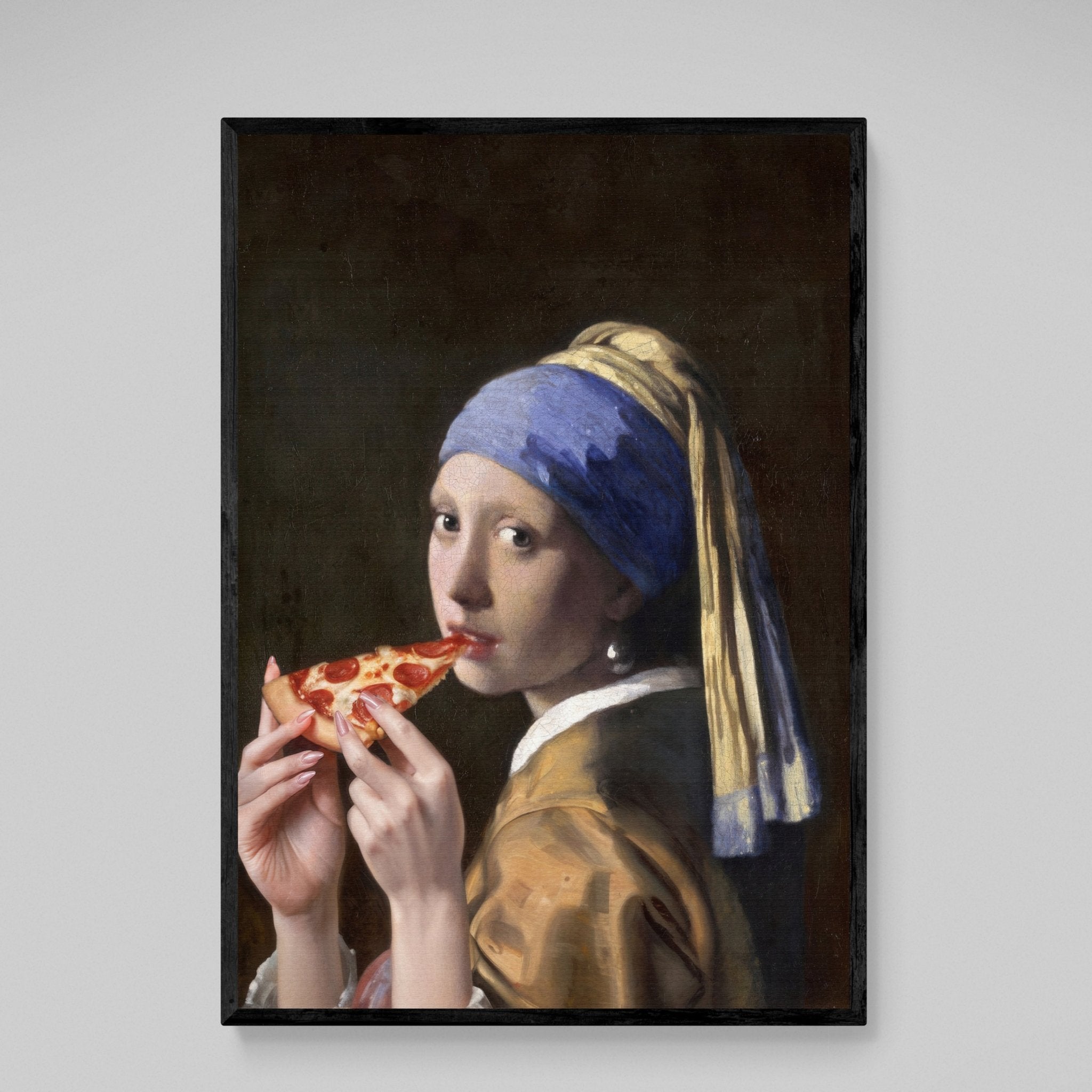 Girl With A Pearl Earring Modern Wall Art - Luxury Art Canvas