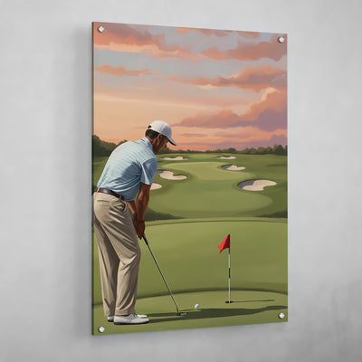 Golf Canvas Wall Art - Luxury Art Canvas