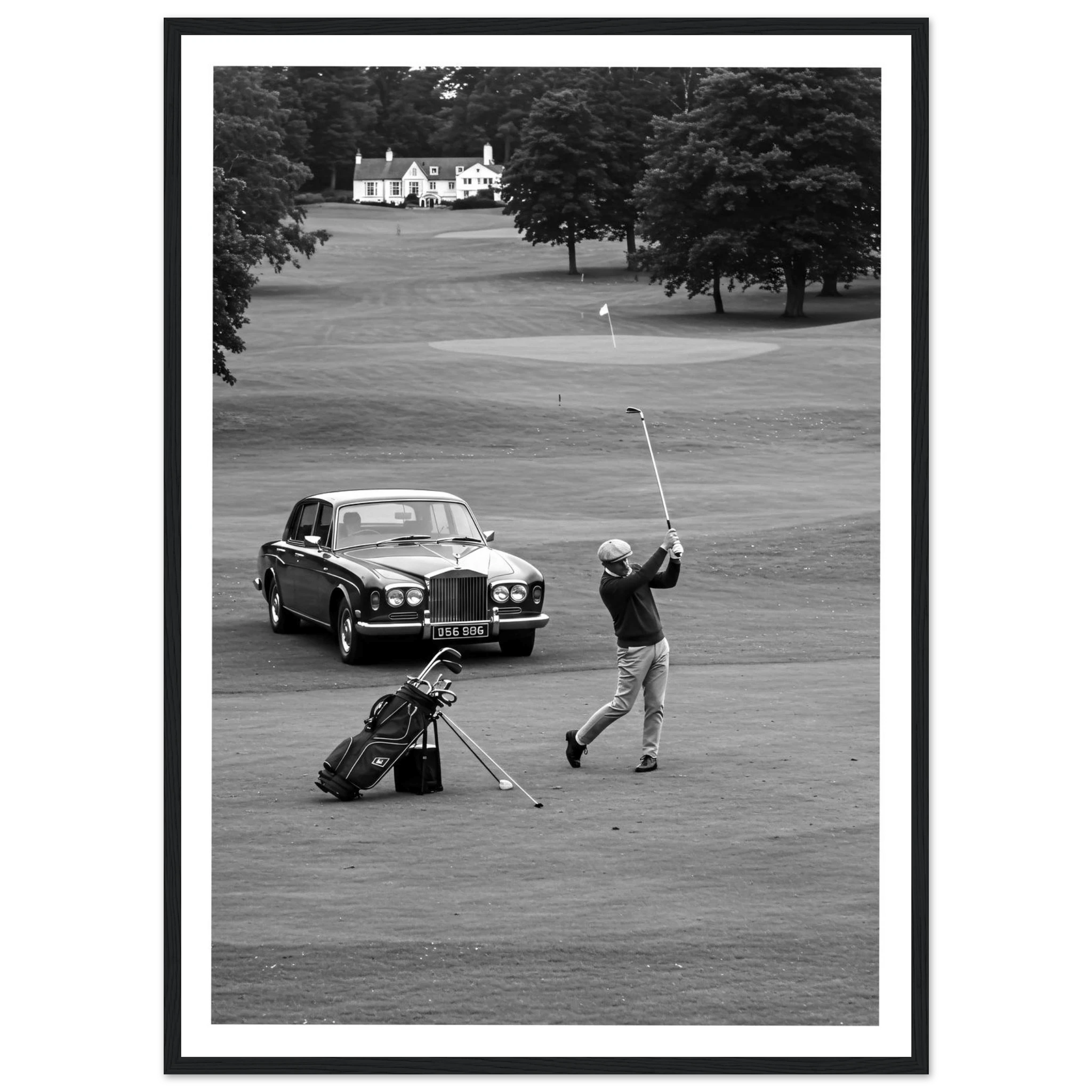 Golf Photography Wall Art - Luxury Art Canvas