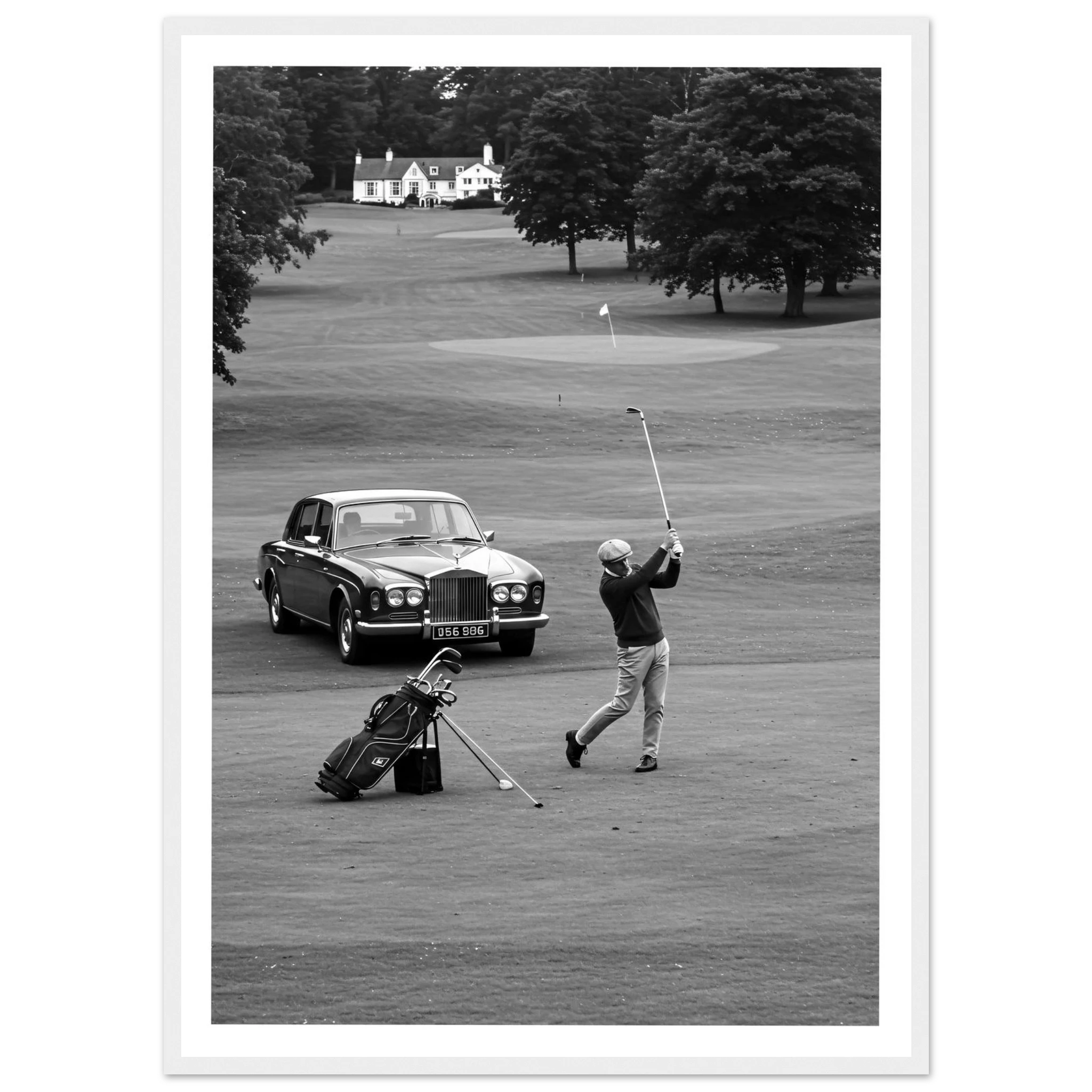 Golf Photography Wall Art - Luxury Art Canvas
