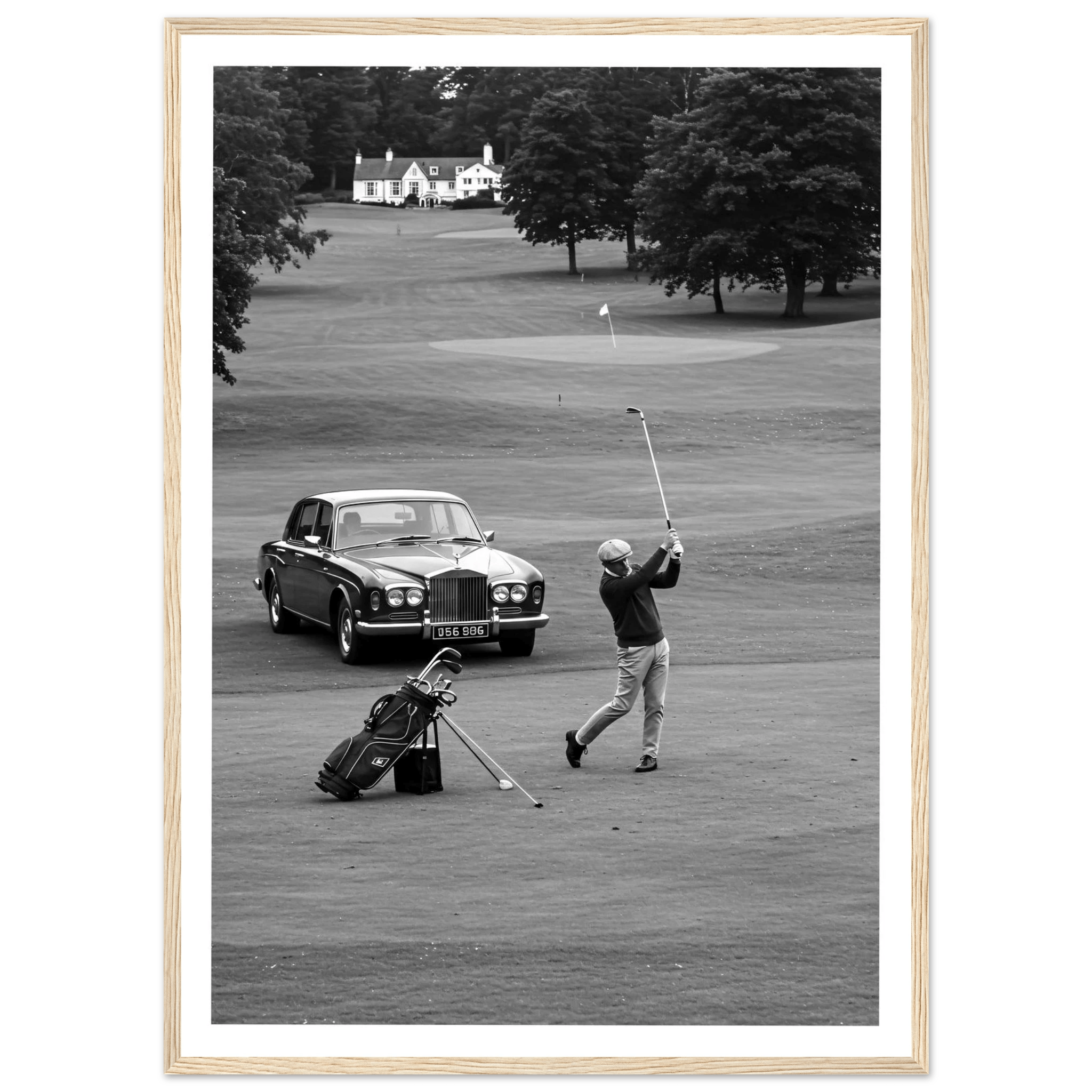 Golf Photography Wall Art - Luxury Art Canvas