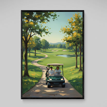 Golf Themed Wall Art - Luxury Art Canvas