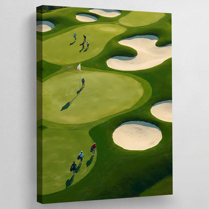 Golf Wall Art Canvas - Luxury Art Canvas