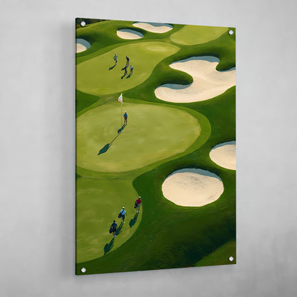 Golf Wall Art Canvas - Luxury Art Canvas