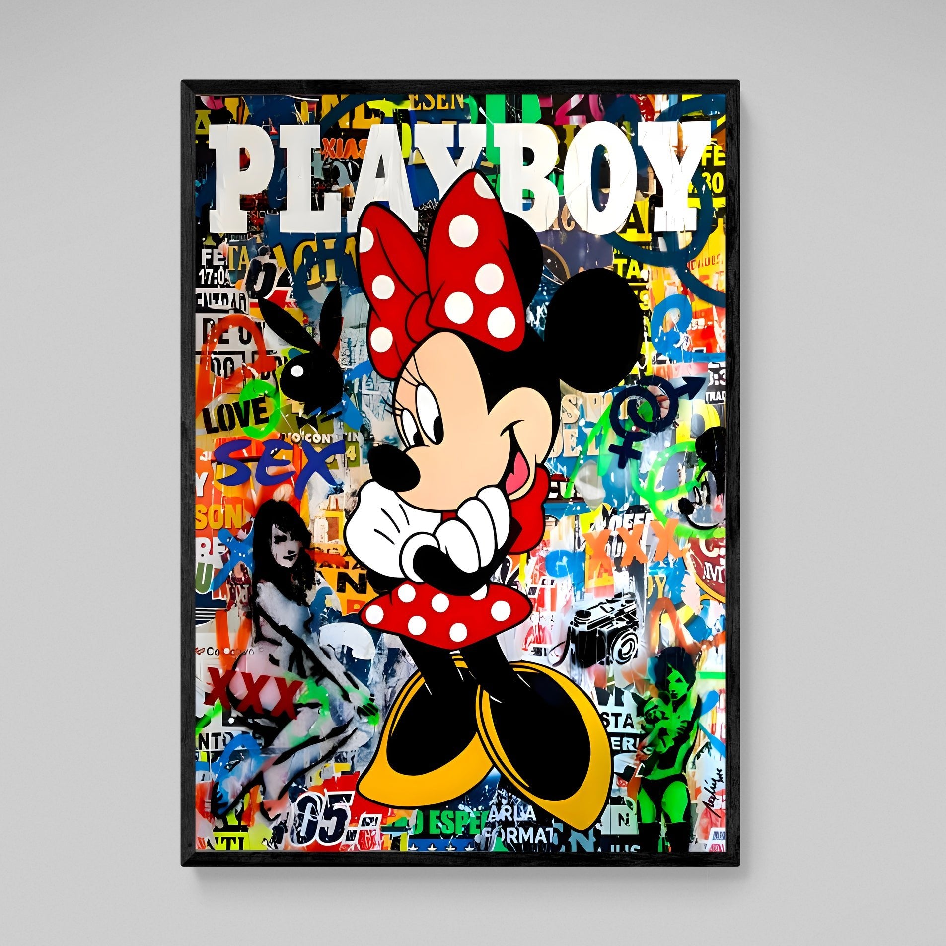 Graffiti Pop Canvas Wall Art - Luxury Art Canvas