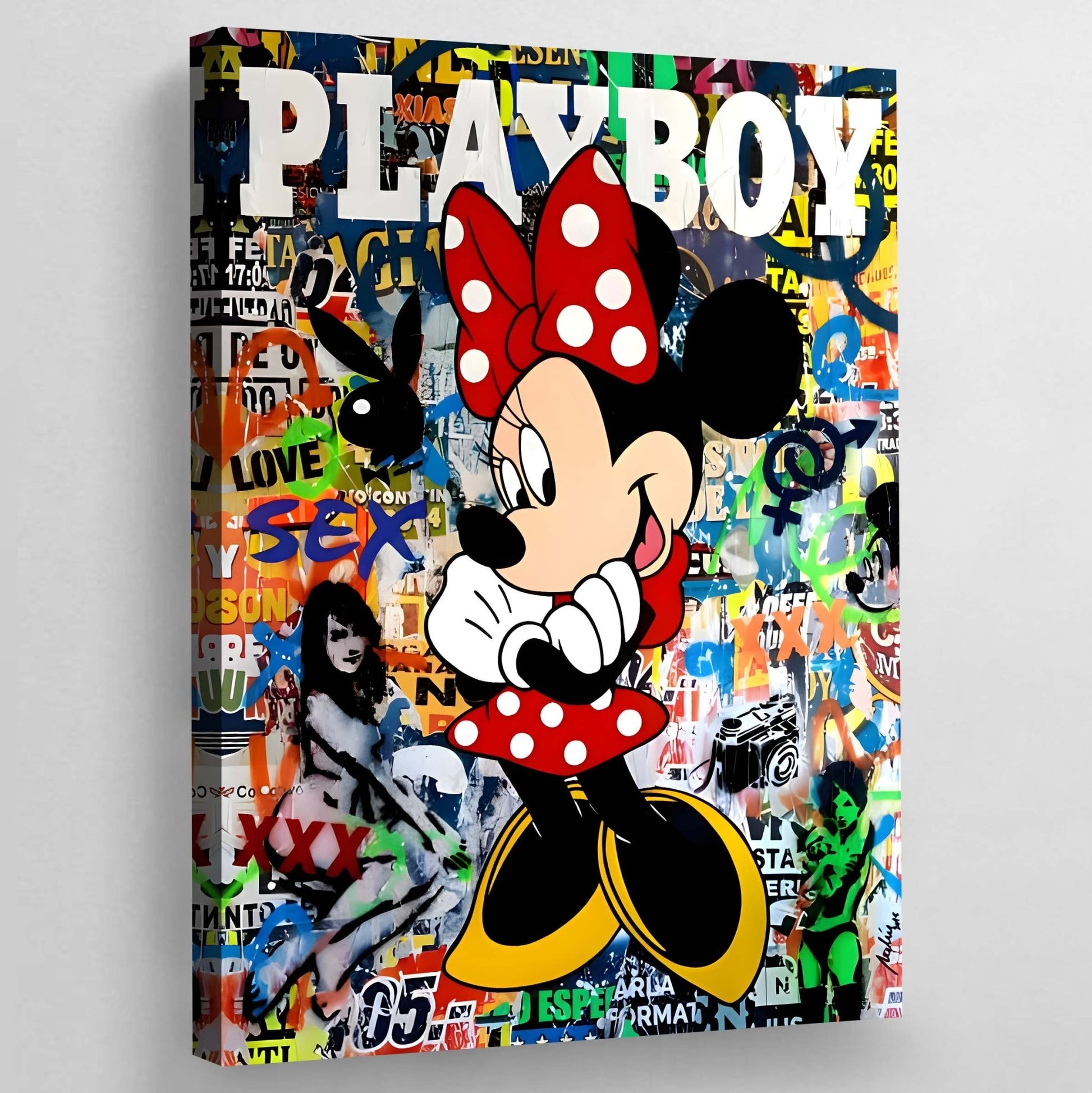 Graffiti Pop Canvas Wall Art - Luxury Art Canvas