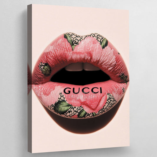 Gucci Canvas Wall Art - Luxury Art Canvas