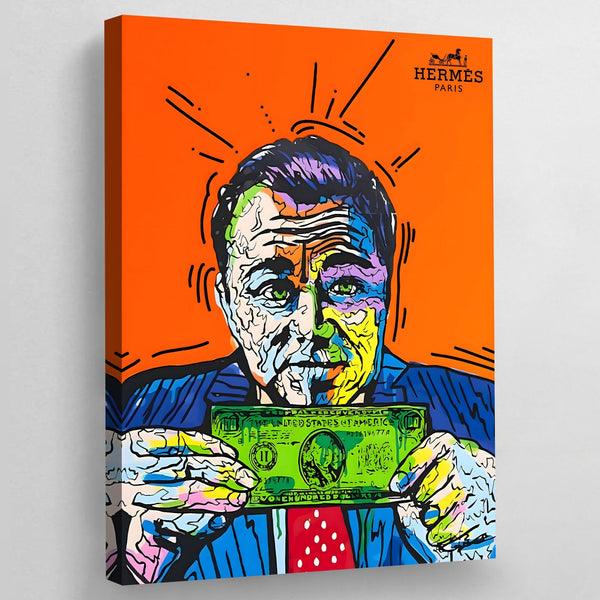 【原画1点物】　エルメス×現代アート　大サイズ　油絵　絵画　HERMES hermes-poster-889136_grande.