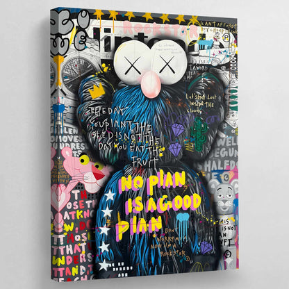 HypeBeast Graffiti Canvas Art - Luxury Art Canvas