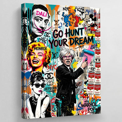 Iconic Legends Pop Art Canvas - Luxury Art Canvas