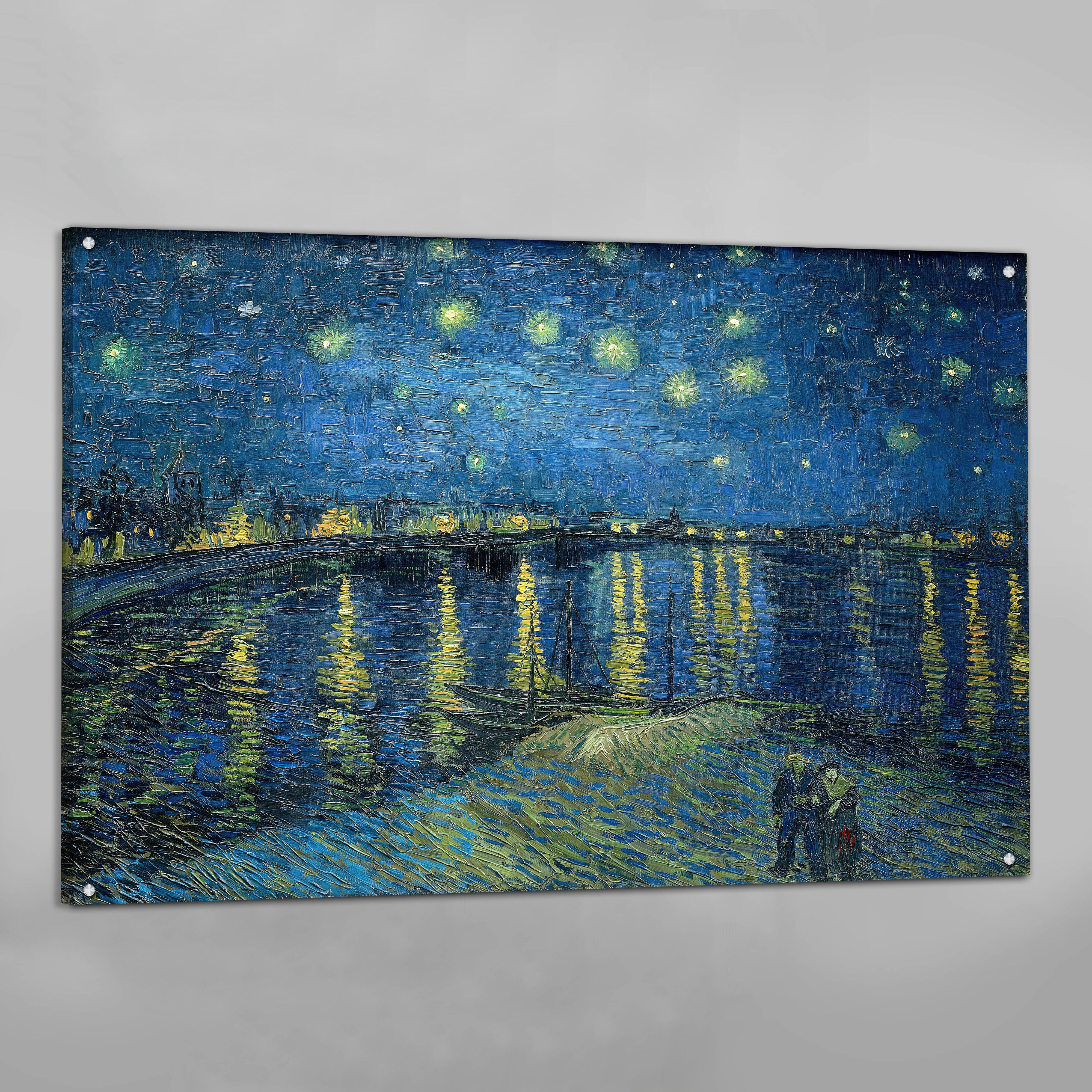 Starry Night Over The Rhone Wall Art
