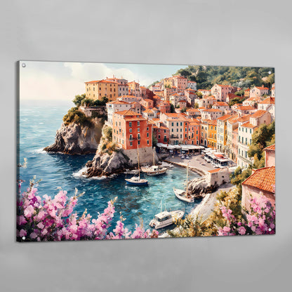 Italian Landscape Wall Art - Luxury Art Canvas