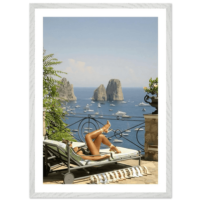 Italian Riviera Dream Photography Wall Art - Luxury Art Canvas