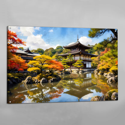 Japanese Landscape Canvas Wall Art - Luxury Art Canvas